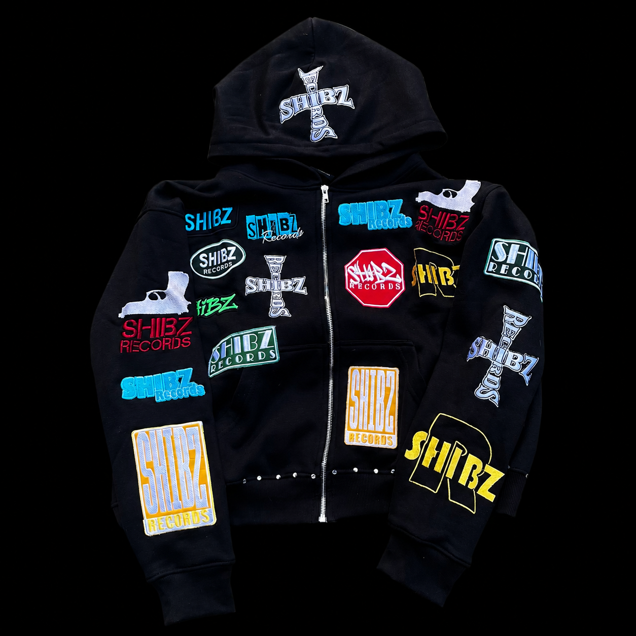 Embroidery Zip Up