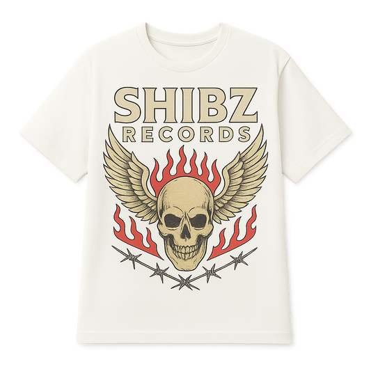 SHIBZ RECORDS White T Shirt